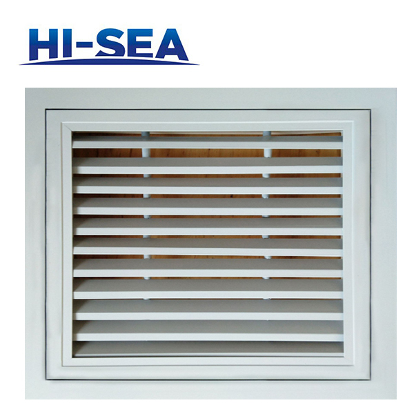 Galvanized Plate Side Wall Grille Louver CKS